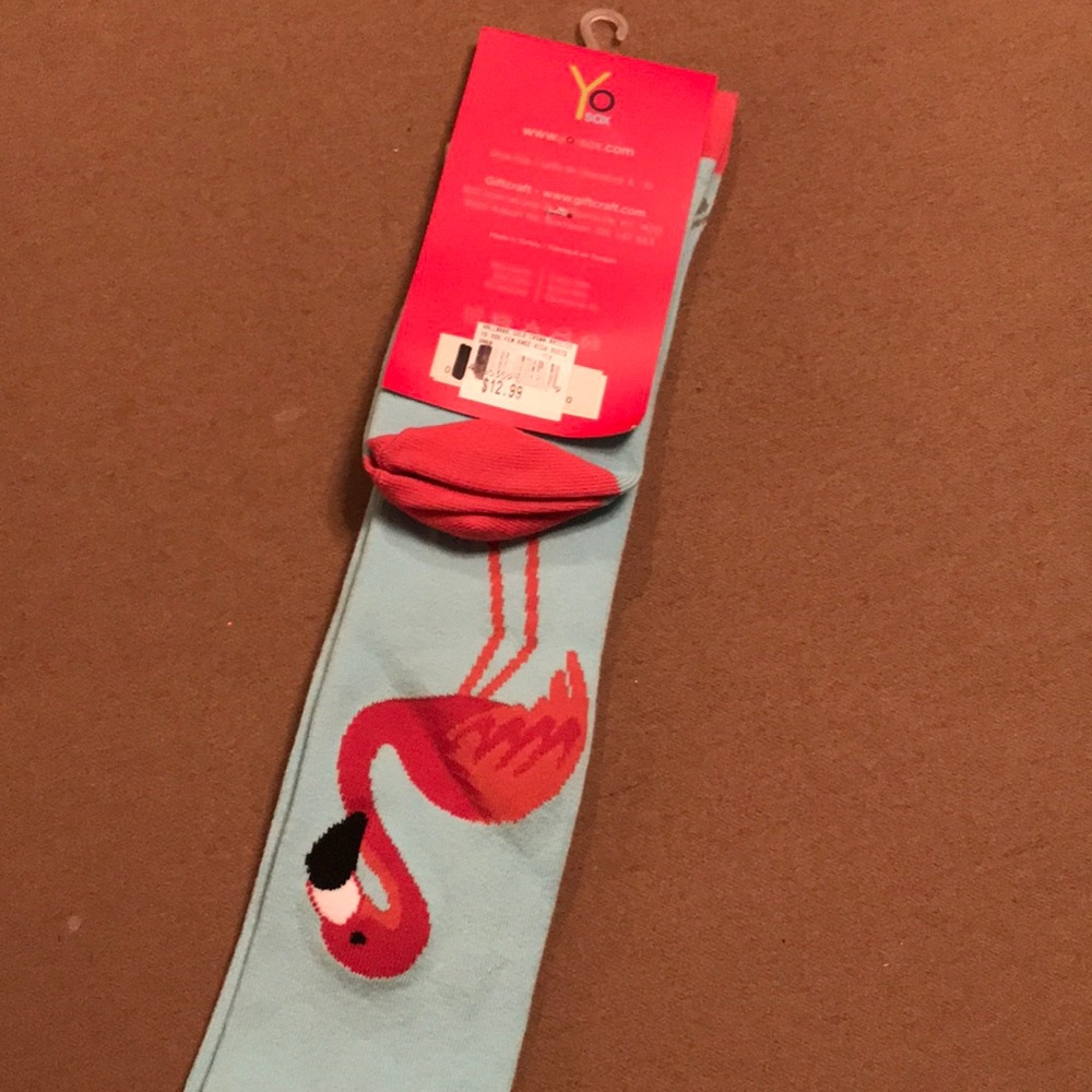 Flamingo socks - Picture 2 of 3